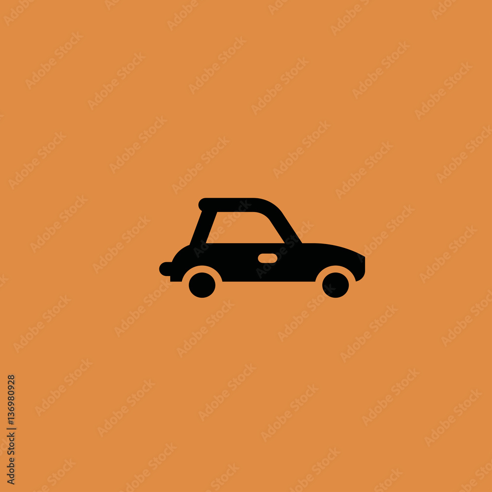 Taxi Icon. flat design