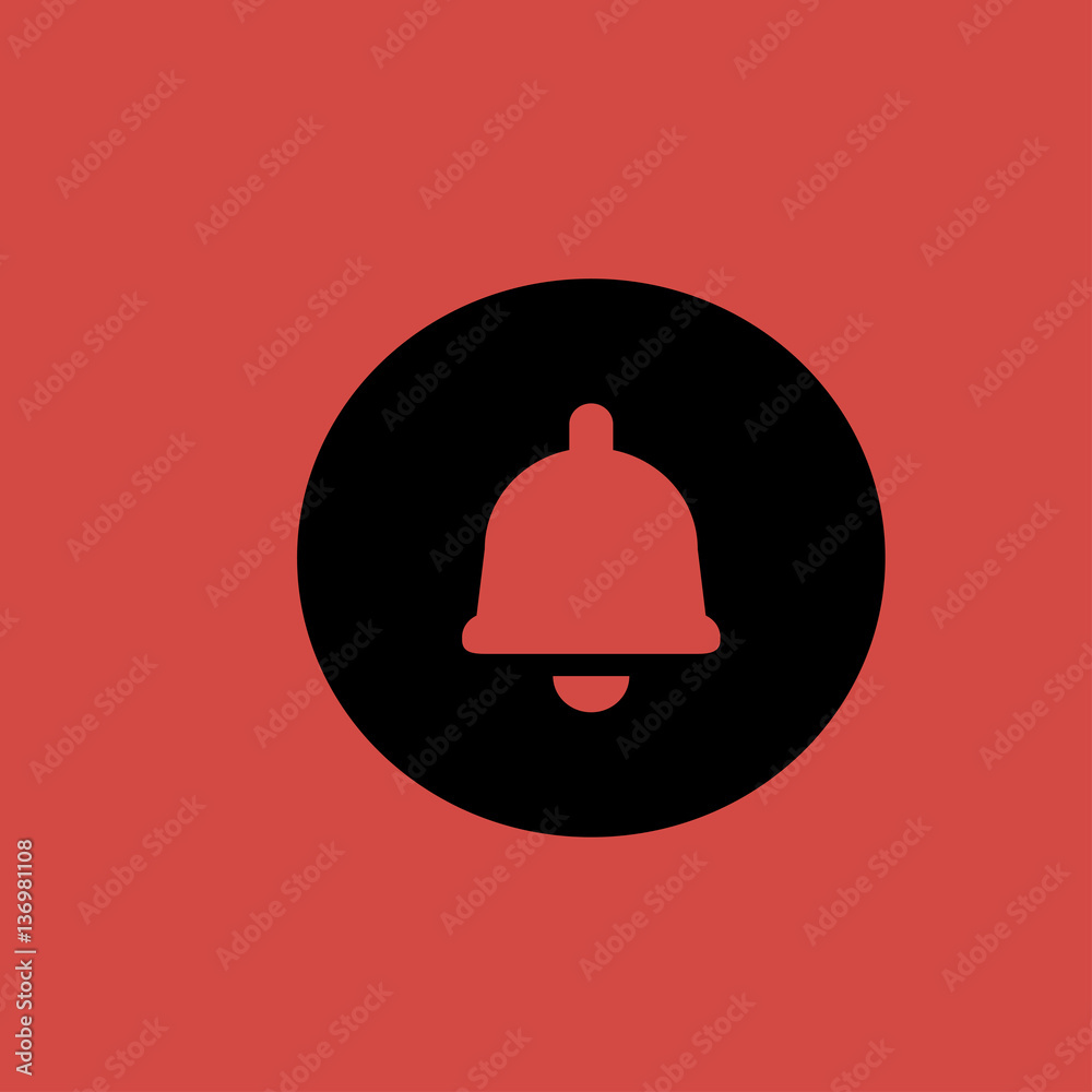 Bell Icon. flat design