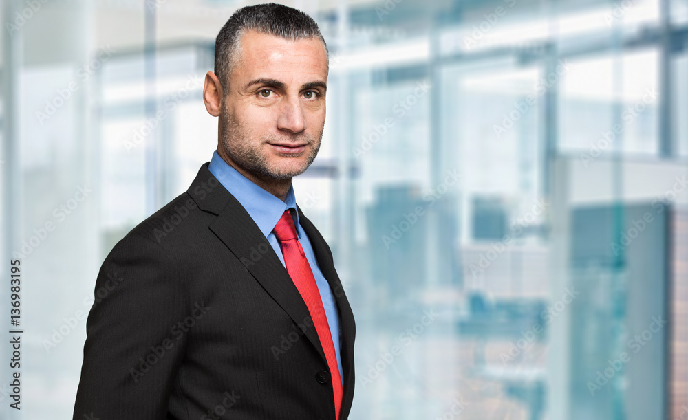 Smiling businessman Smiling businessman