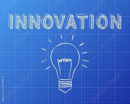 Innovation Light Bulb Blueprint