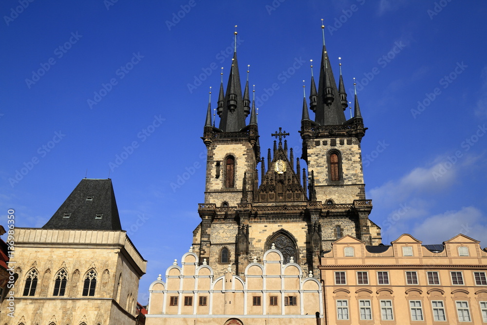 St. Teyn gothic cathedral, Prague