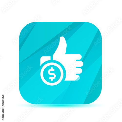 Creative Glass App Icon - Vector 