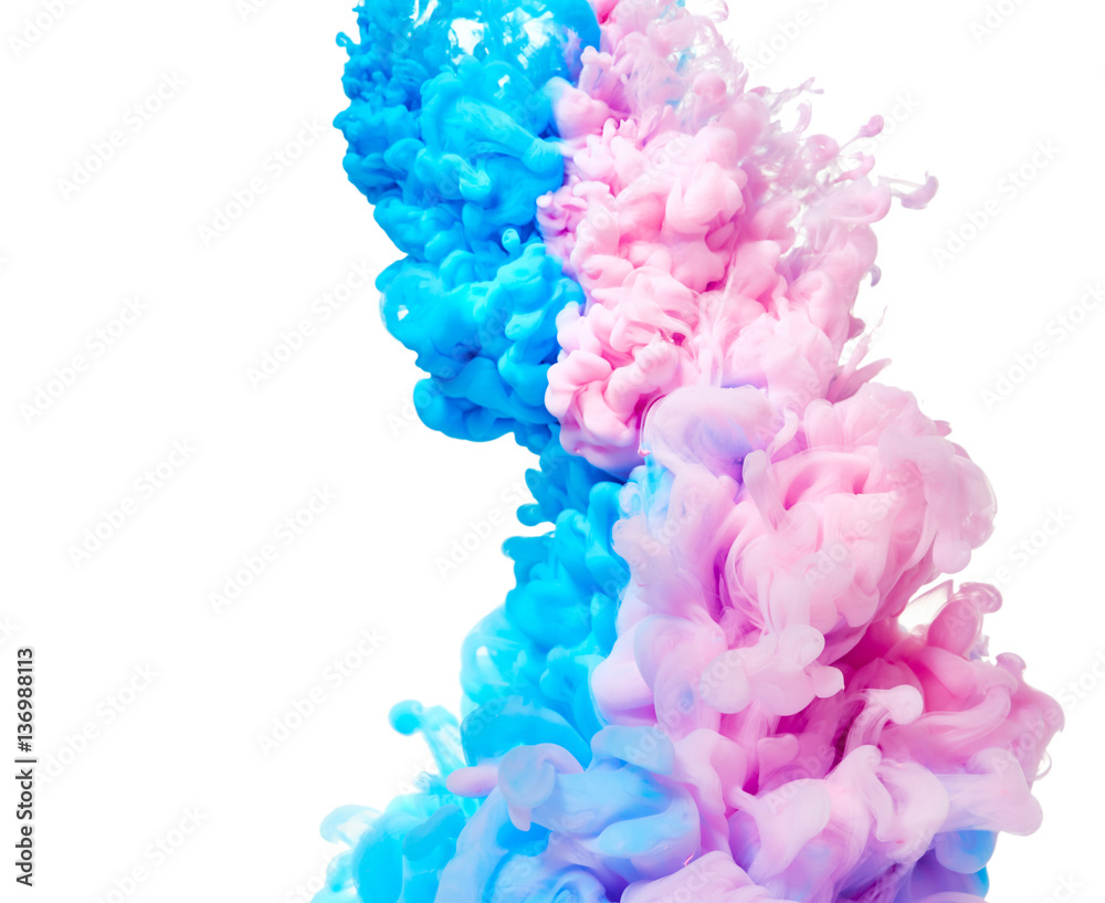 Obraz premium Ink in water