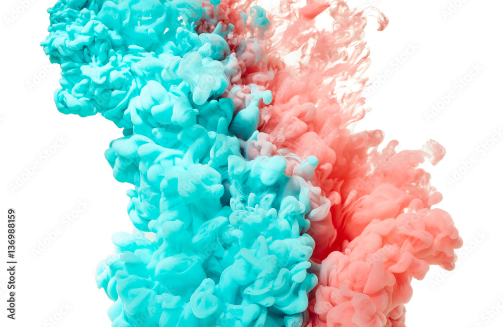 Obraz premium Ink in water