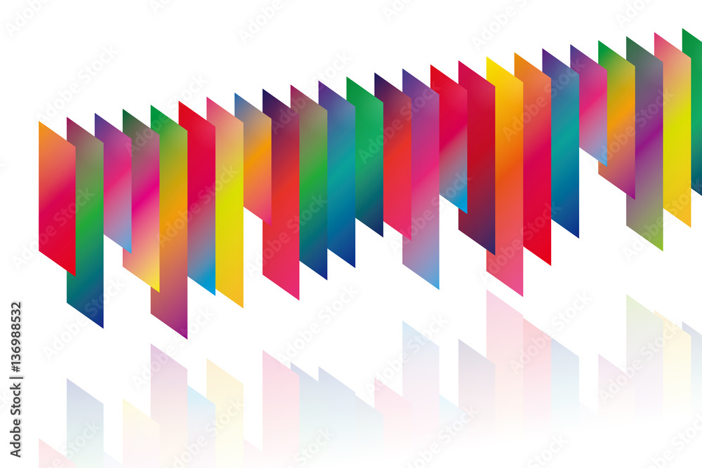 Obraz premium 背景 デジタル（カラフル）