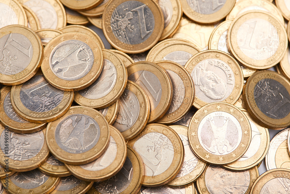 euro coins