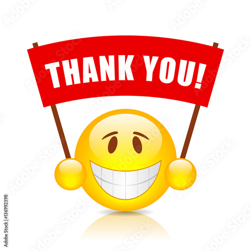 Thank you sign