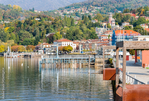 Photos Luino, is a small town near the border with Switzerland on the eastern shore of