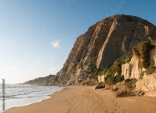 Beach Marina Siculiana, Agrigento, Sicily, Italy photo