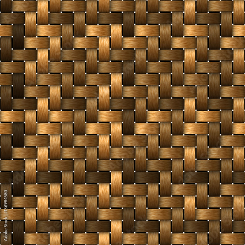 Seamless basket weave pattern   photo