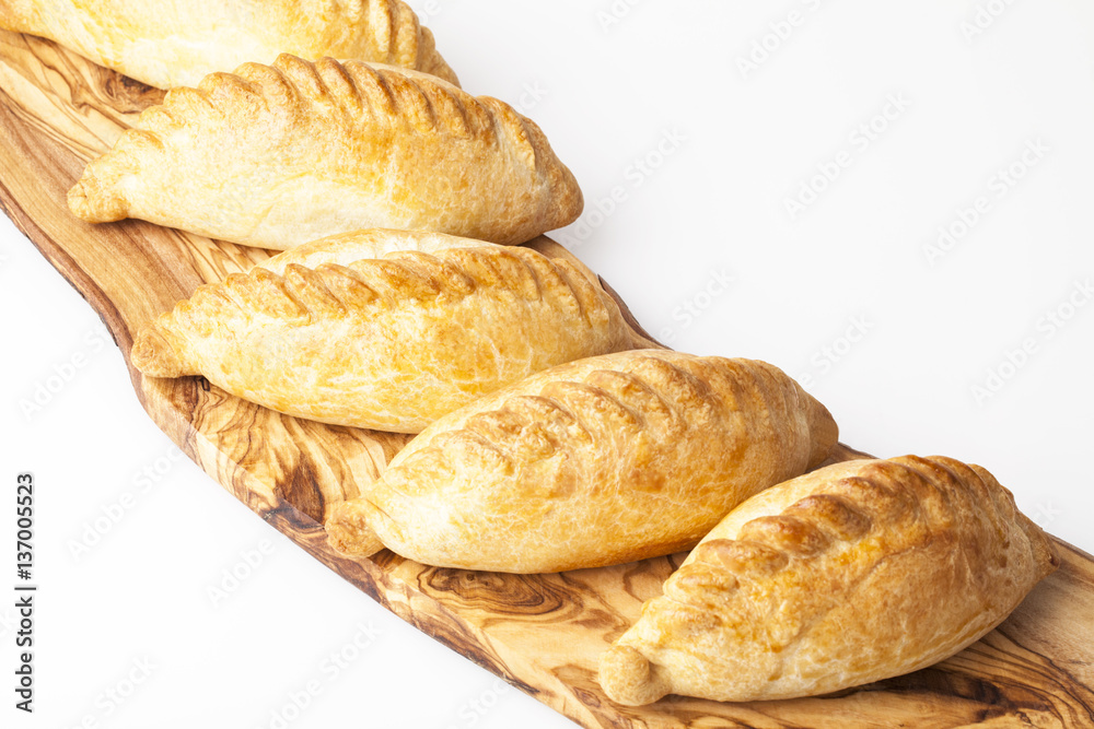 Kibinai (kybyn,kybynlar,chiburekki,pelmeni,shishlik) are traditional pastries filled with mutton and onion, popular with Karaite ethnic minority in Lithuania