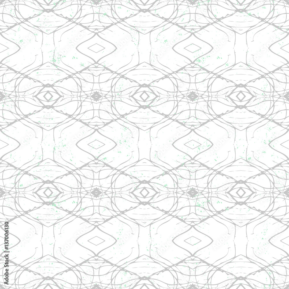 Pattern with grey-silver geometrical shapes Pattern with grey-silver geometrical shapes