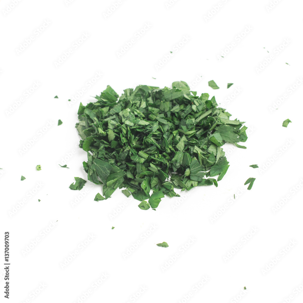 Fototapeta premium Fresh Parlsey Chopped