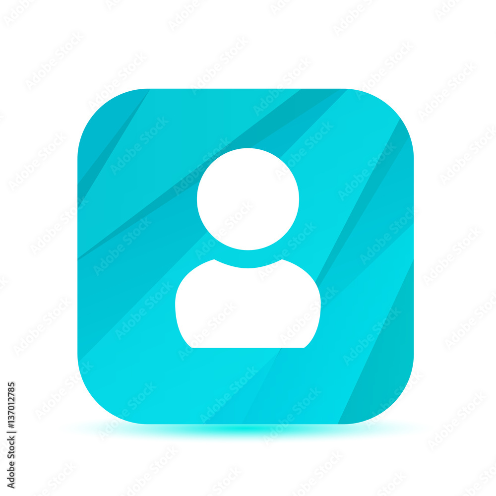 Creative Glass App Icon - Vector