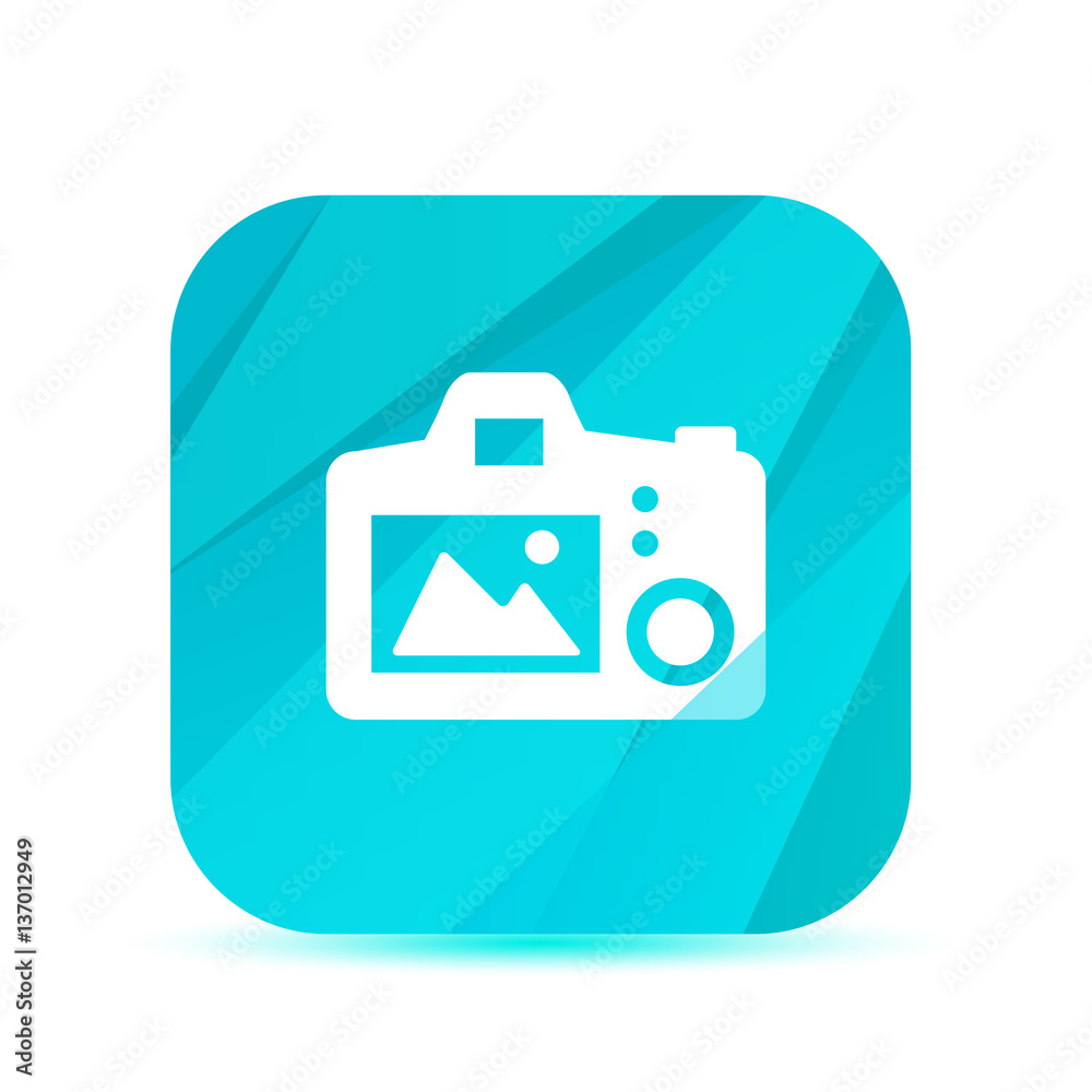Creative Glass App Icon - Vector Creative Glass App Icon - Vector