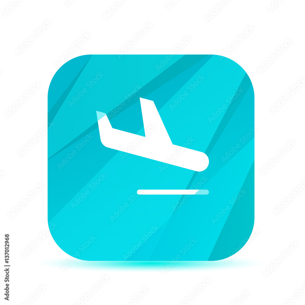 Creative Glass App Icon - Vector Creative Glass App Icon - Vector