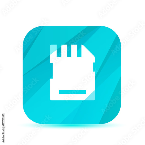 Creative Glass App Icon - Vector