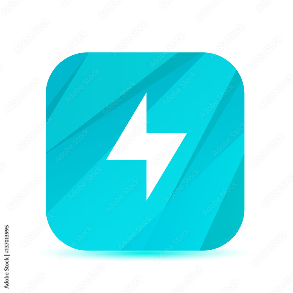 Creative Glass App Icon - Vector Creative Glass App Icon - Vector