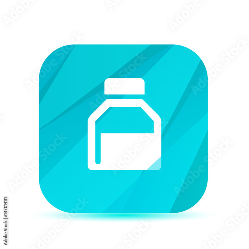 Creative Glass App Icon - Vector