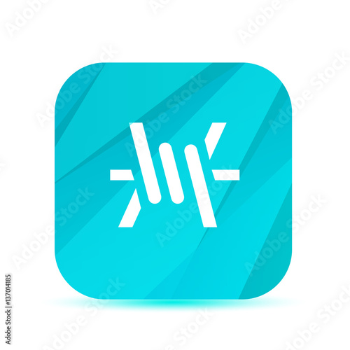 Creative Glass App Icon - Vector