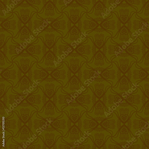 Floral ornamented pattern