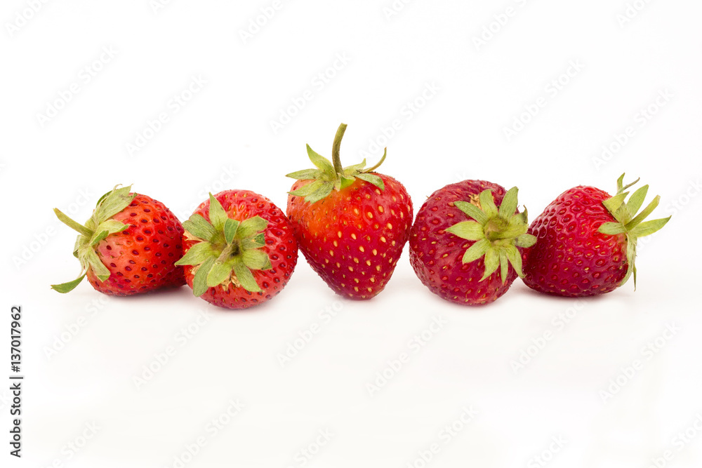 Fresh strawberries close-up. Fresh strawberries close-up.
