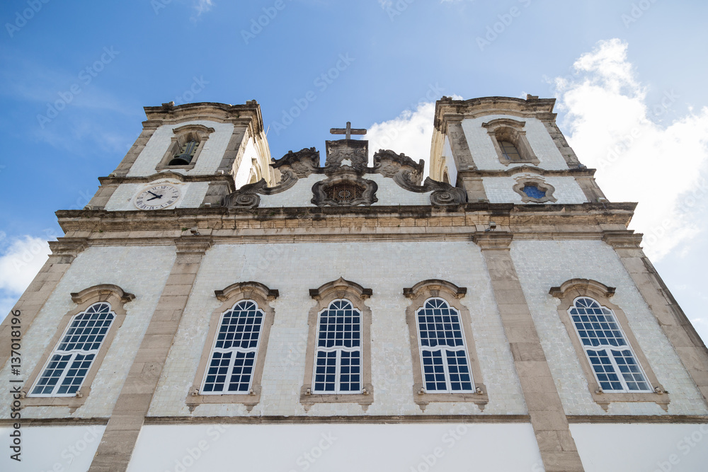 Obraz premium Close da Igreja do Senhor do Bonfim em Salvador Bahia