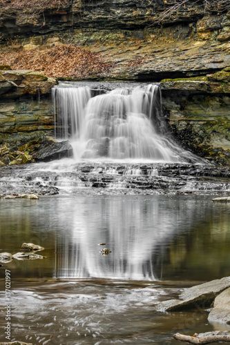 McCormick s Creek Reflected - Owen County  Indiana