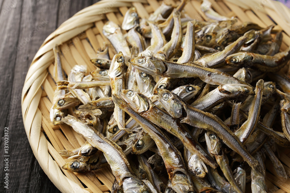 にぼし Dried small sardines にぼし Dried small sardines