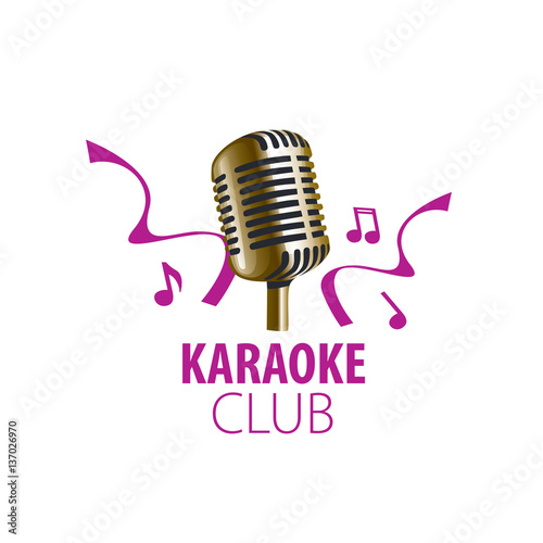 vector logo karaoke