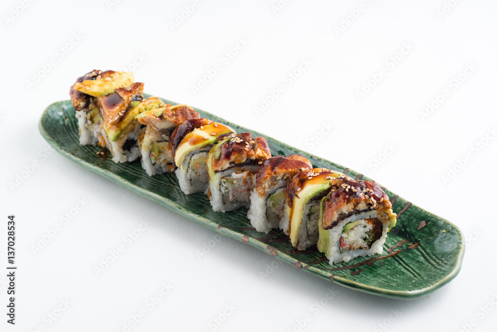 avocado eel sushi avocado eel sushi