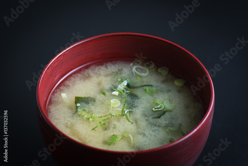 Valokuva miso soup