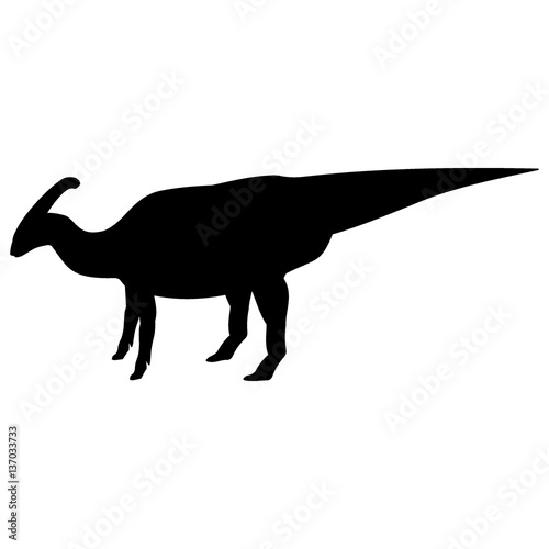 Parasaurolophus Silhouette
