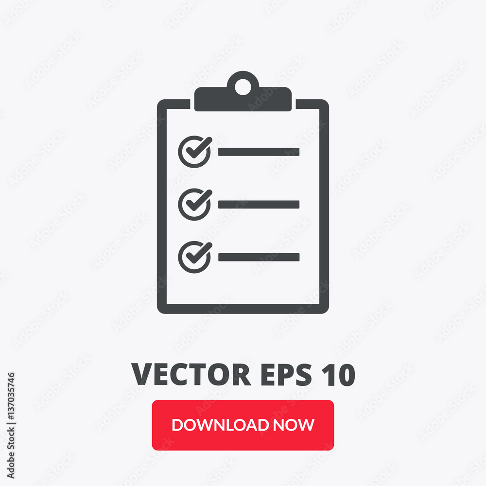 Check list vector icon Check list vector icon