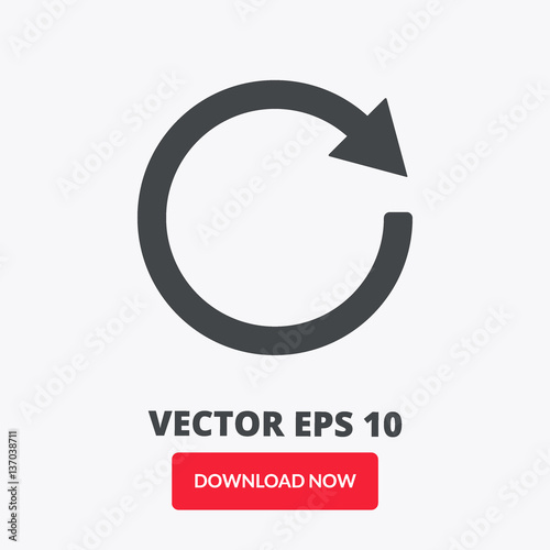 Refresh vector icon