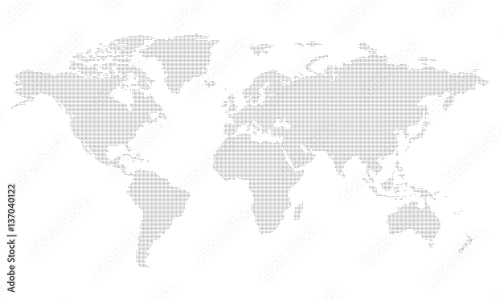 Pictogram - World map, Line, Stroke, Dash, fine - Object, Icon, Symbol Pictogram - World map, Line, Stroke, Dash, fine - Object, Icon, Symbol