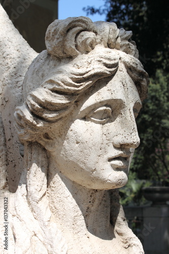 Sphinx statue in Villa Torlonia. Rome, Italy