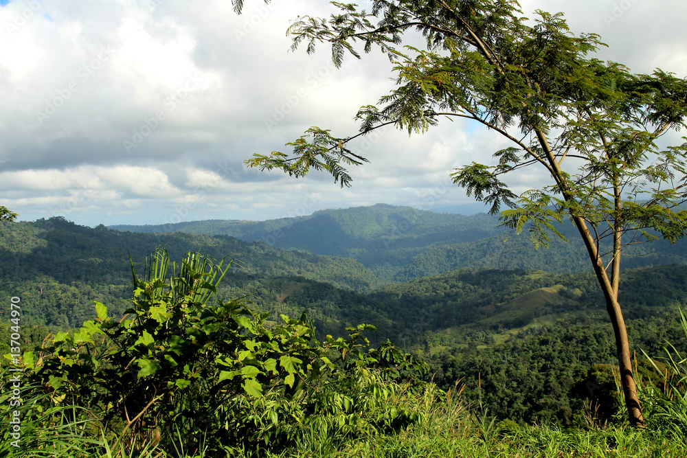 Fototapeta premium Hochland Costa Rica