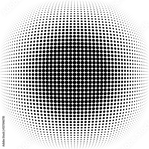 Halftone. Grunge halftone vector background. Halftone dots vector texture. Abstract dotted background