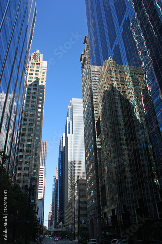 Downtown Chicago dans le quartier du Loop, USA © JFBRUNEAU