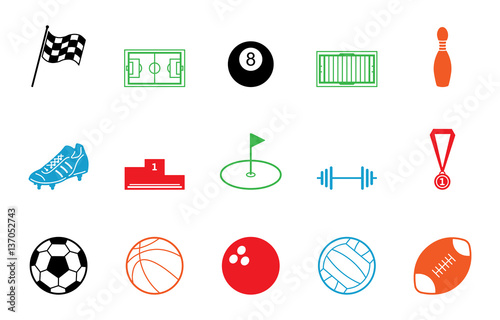 Sport Iconset - Farbe