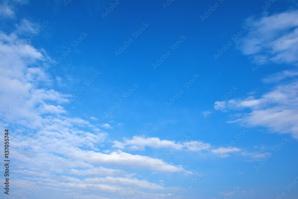 青い空と白い雲

