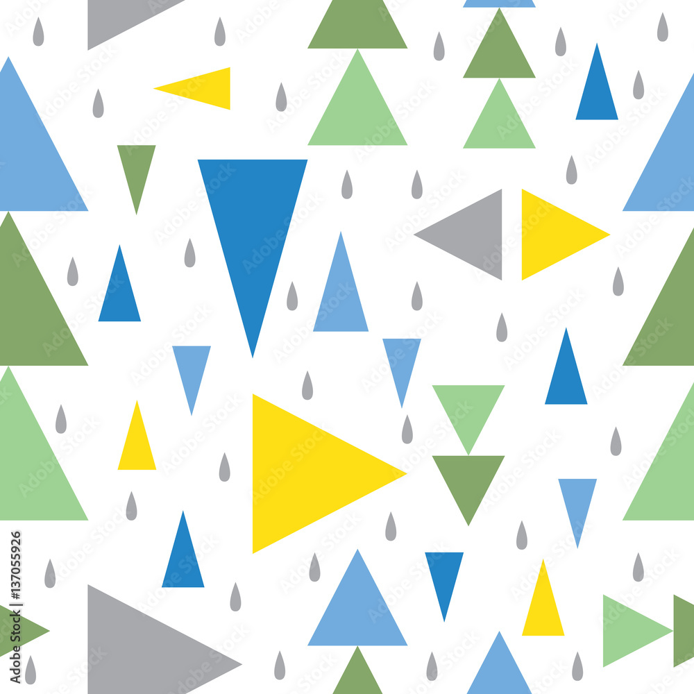 triangle pattern triangle pattern