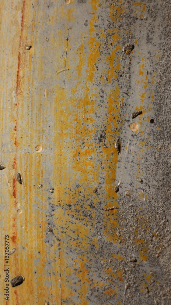Yellow and grey painted wood. Vertical 16:9 format. Yellow and grey painted wood. Vertical 16:9 format.