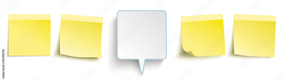 Yellow Sticks Header Speech Bubble Yellow Sticks Header Speech Bubble