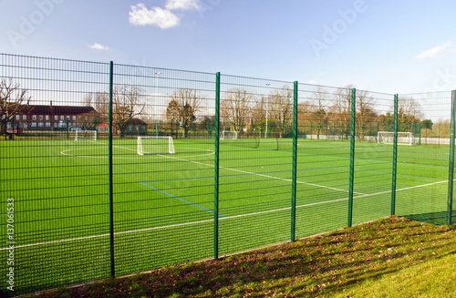 Astroturf sports facility © SRSImages