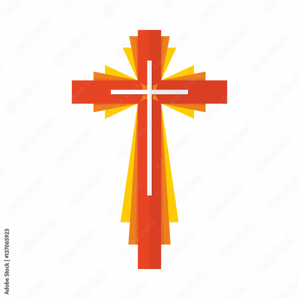 Christian symbol. Cross of the Lord and Savior Jesus Christ. Christian symbol. Cross of the Lord and Savior Jesus Christ.