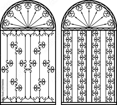 Wrought Iron Gate, Door, Fence, Window, Grill, Railing Design