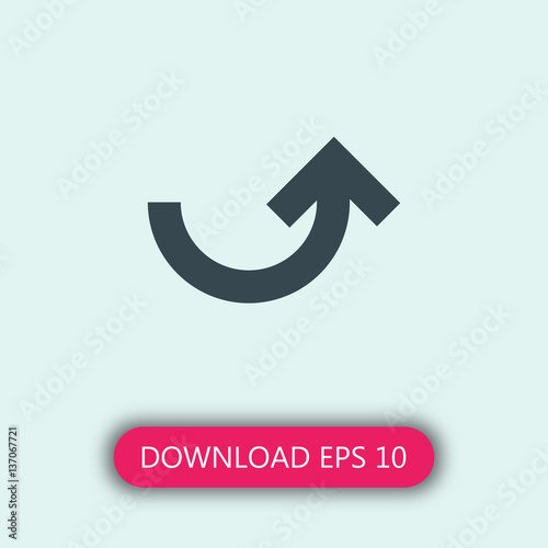 Free Download Up arrow icon vector - GFXLoad