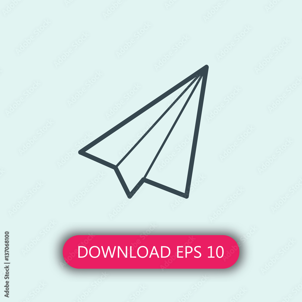 Send icon vector Send icon vector